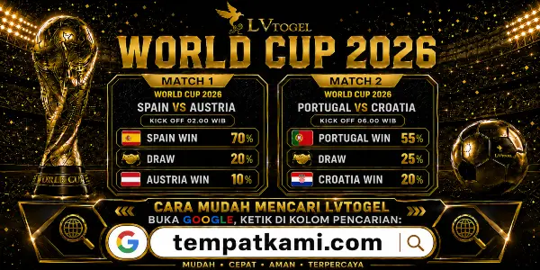 MATCH DAY LVTOGEL SPESIAL WORLD-CUP 2026
