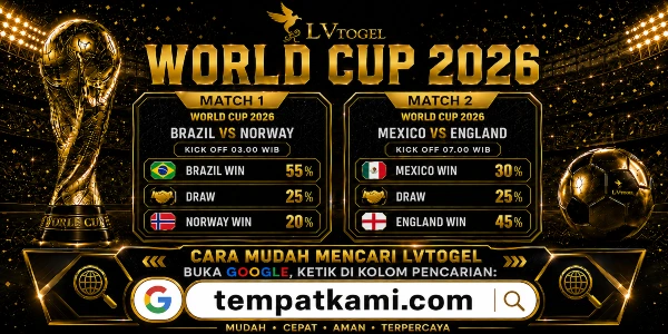 MATCH DAY LVTOGEL SPESIAL WORLD-CUP 2026