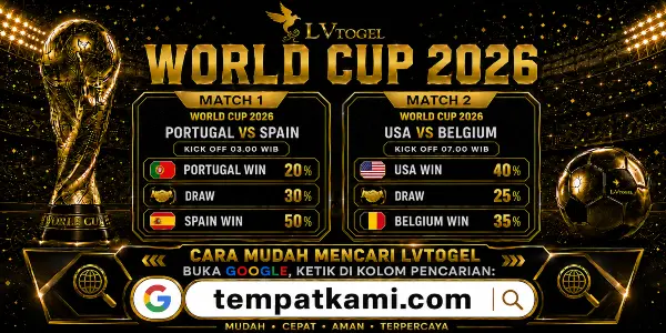 MATCH DAY LVTOGEL SPESIAL WORLD-CUP 2026